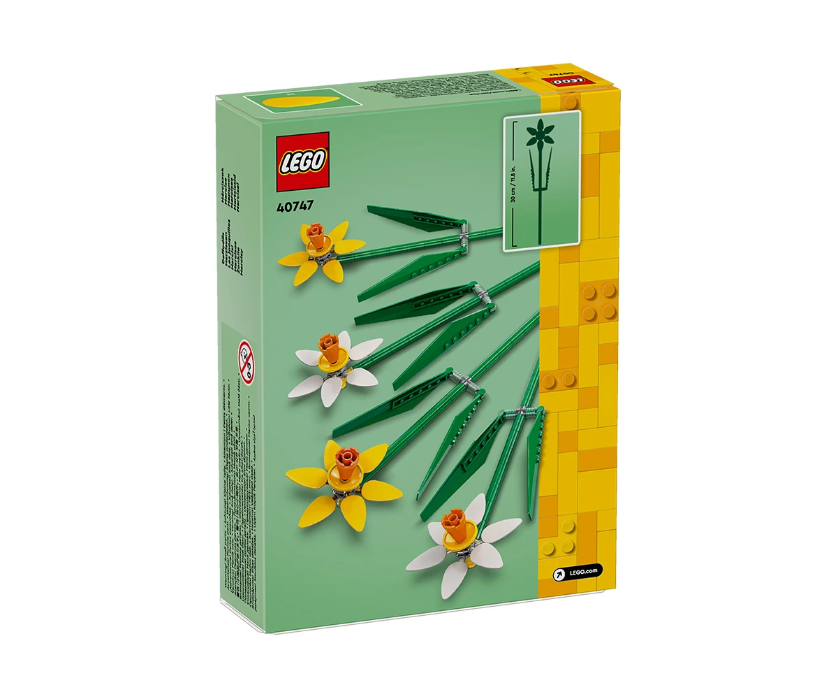 Детски комплект за игра LEGO® Iconic 40747 - Нарциси | Цвете | Цветя thumb 2 Конструктор ЛЕГО Icons 40747 | Цвете | Цветя thumb 2