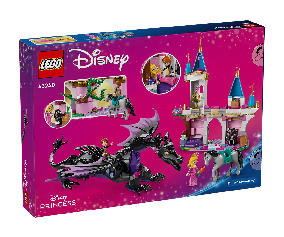 Детски комплект за игра LEGO® Disney Princess 43240 - Злодеида в драконова форма thumb 2 Конструктор ЛЕГО Disney Princess 43240 thumb 2