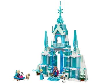 Детски комплект за игра LEGO® Disney Princess™ 43244 – Леденият дворец на Елза