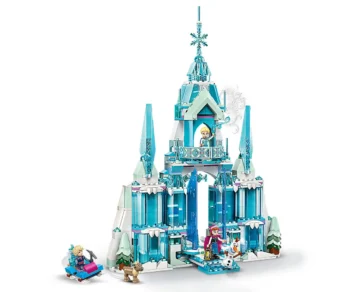 Детски комплект за игра LEGO® Disney Princess™ 43244 – Леденият дворец на Елза