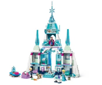 Детски комплект за игра LEGO® Disney Princess™ 43244 – Леденият дворец на Елза