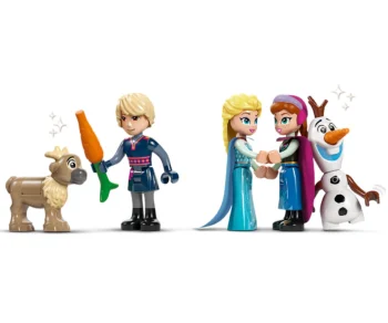 Детски комплект за игра LEGO® Disney Princess™ 43244 – Леденият дворец на Елза