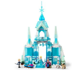 Детски комплект за игра LEGO® Disney Princess™ 43244 – Леденият дворец на Елза