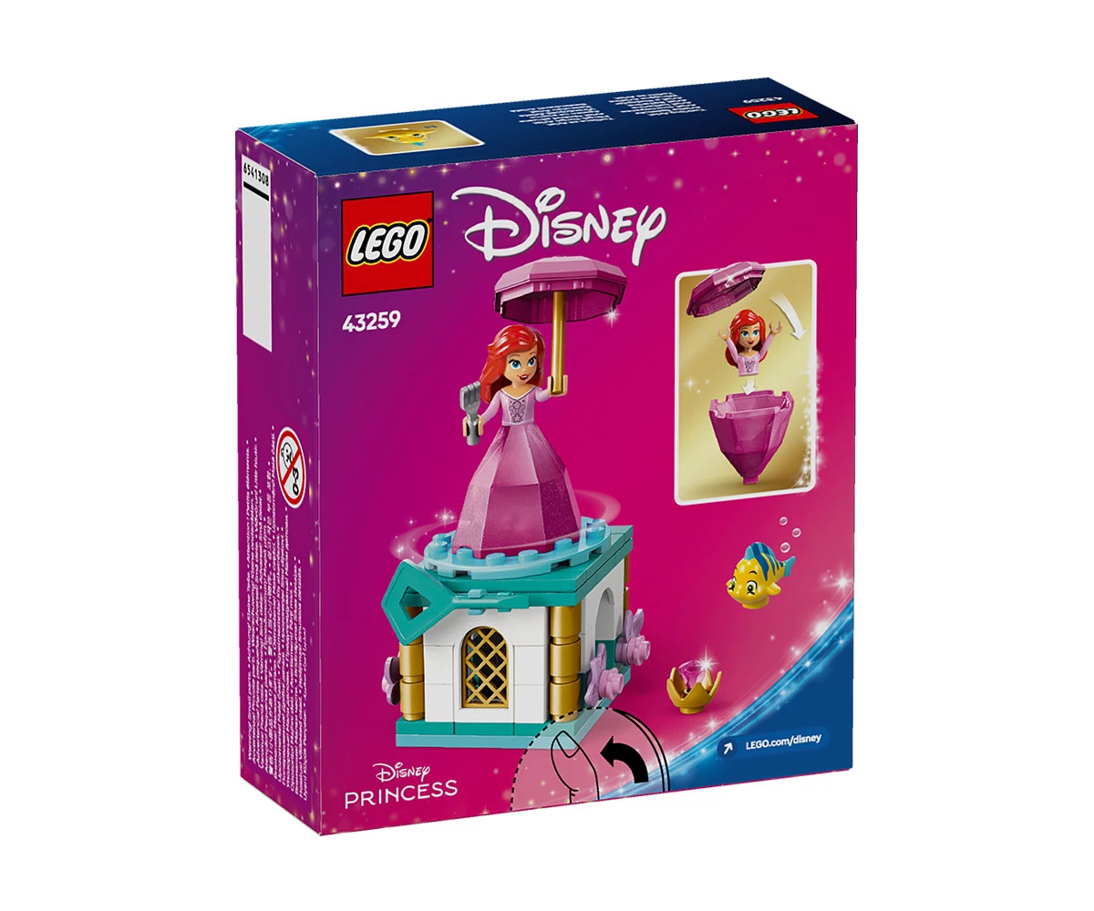 Детски комплект за игра LEGO® Disney Princess 43259 - Ариел се върти thumb 2 Конструктор ЛЕГО Disney Princess 43259 thumb 2