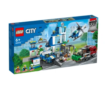 Детски комплект за игра LEGO® City Police 60316 – Полицейски участък