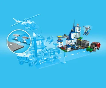 Детски комплект за игра LEGO® City Police 60316 – Полицейски участък