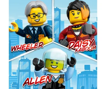 Детски комплект за игра LEGO® City Police 60316 – Полицейски участък