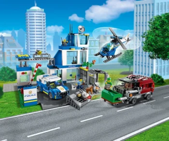 Детски комплект за игра LEGO® City Police 60316 – Полицейски участък