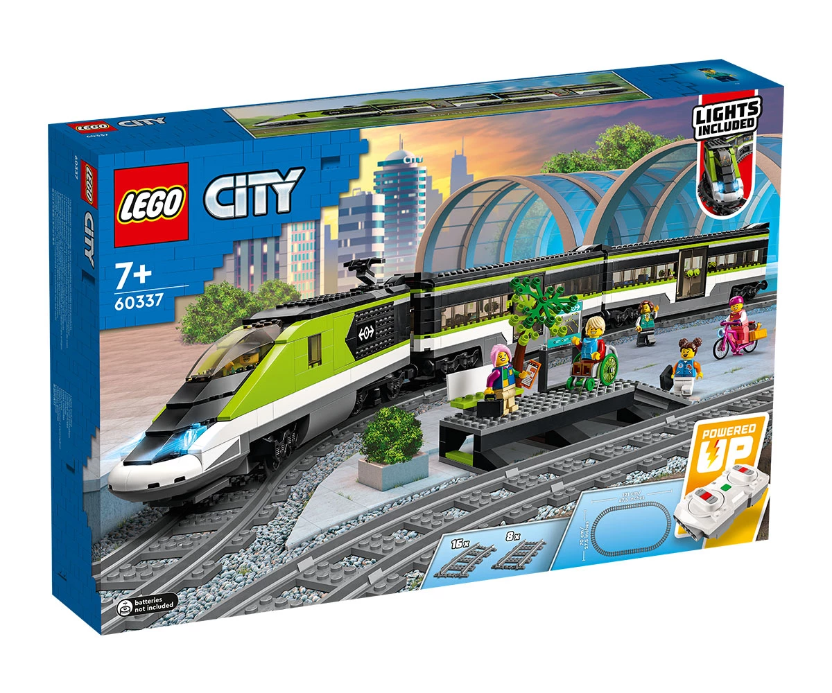 Детски комплект за игра LEGO® City 60337 - Пътнически влак експрес Конструктор ЛЕГО City 60337