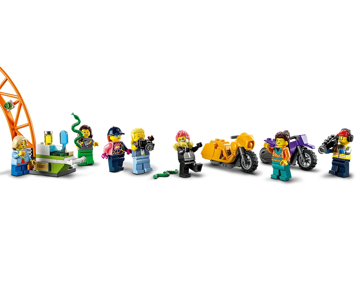 Детски комплект за игра LEGO® City 60339 - Арена за каскади с два лупинга thumb 5 Конструктор ЛЕГО City 60339 thumb 5