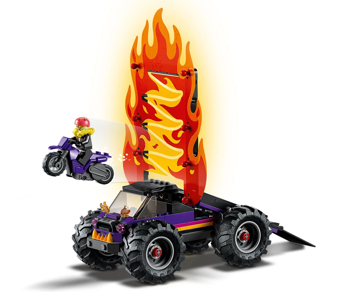 Детски комплект за игра LEGO® City 60339 - Арена за каскади с два лупинга thumb 7 Конструктор ЛЕГО City 60339 thumb 7