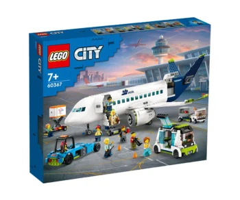 Детски комплект за игра LEGO® City 60367 – Пътнически самолет