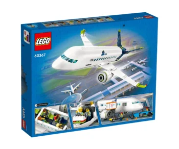 Детски комплект за игра LEGO® City 60367 – Пътнически самолет