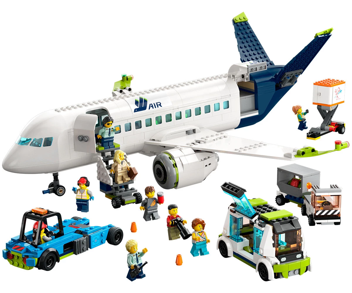 Детски комплект за игра LEGO® City 60367 - Пътнически самолет thumb 3 Конструктор ЛЕГО City 60367 thumb 3