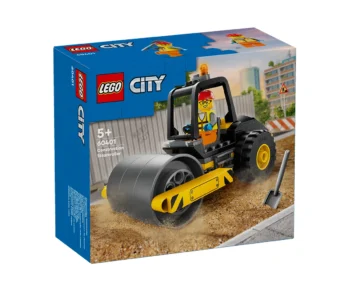 Детски комплект за игра LEGO® City Great Vehicles 60401 – Строителен валяк