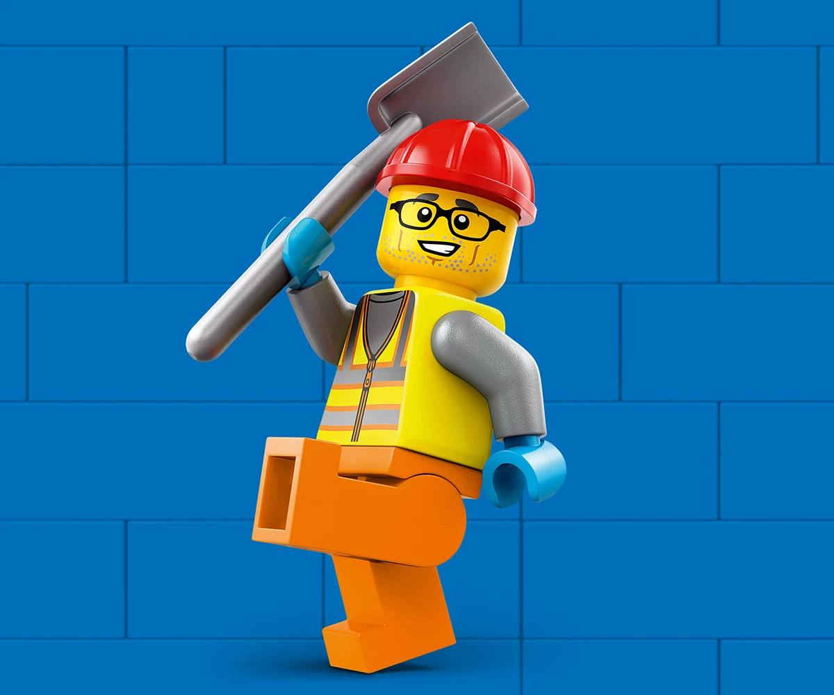 Детски комплект за игра LEGO® City Great Vehicles 60401 - Строителен валяк thumb 5 Конструктор ЛЕГО City 60401 thumb 5