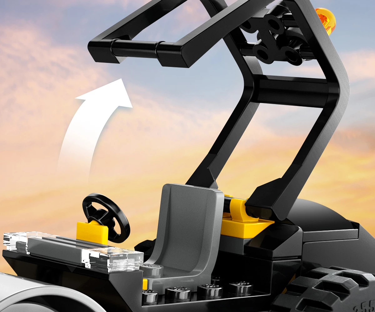 Детски комплект за игра LEGO® City Great Vehicles 60401 - Строителен валяк thumb 9 Конструктор ЛЕГО City 60401 thumb 9