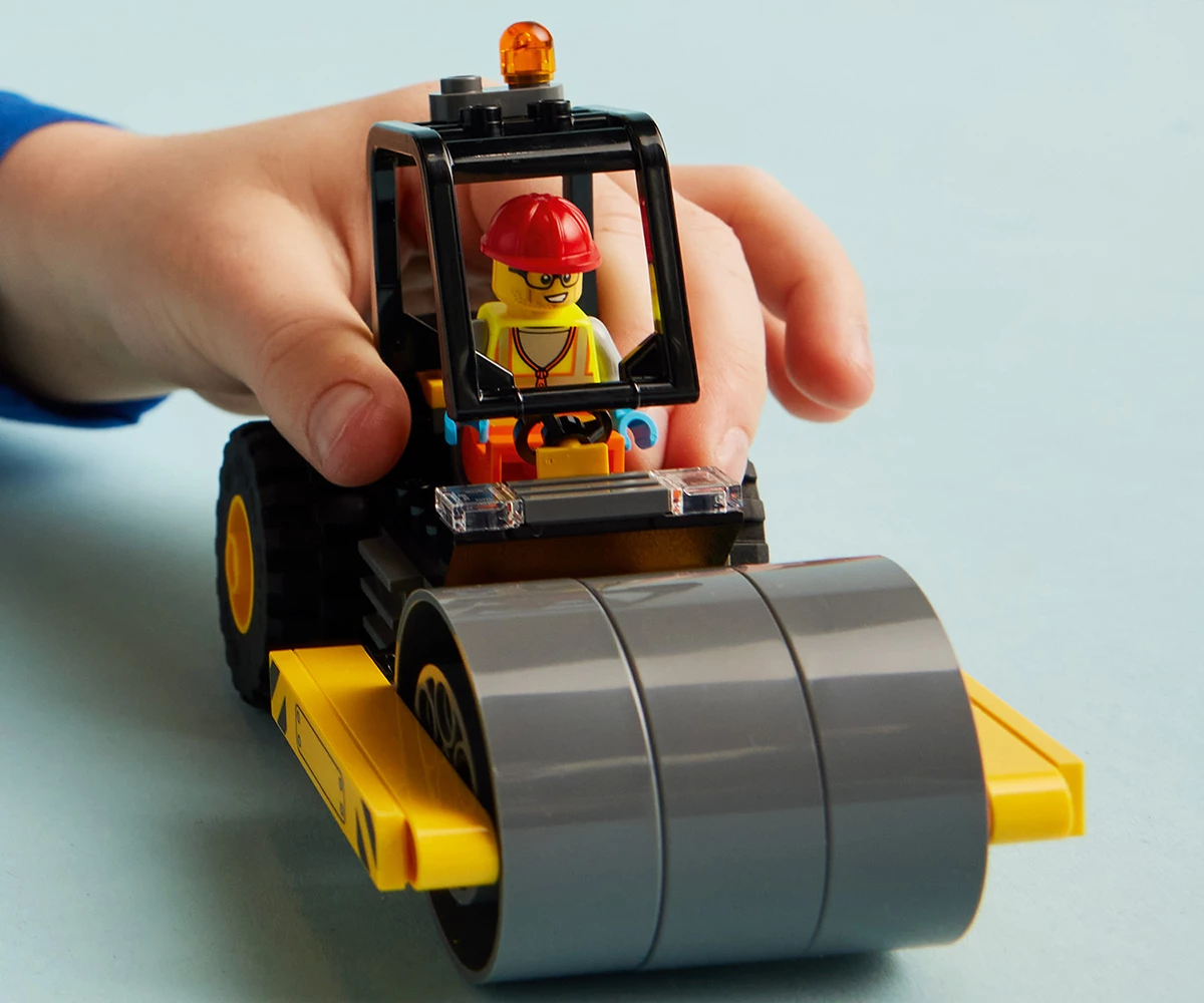 Детски комплект за игра LEGO® City Great Vehicles 60401 - Строителен валяк thumb 10 Конструктор ЛЕГО City 60401 thumb 10