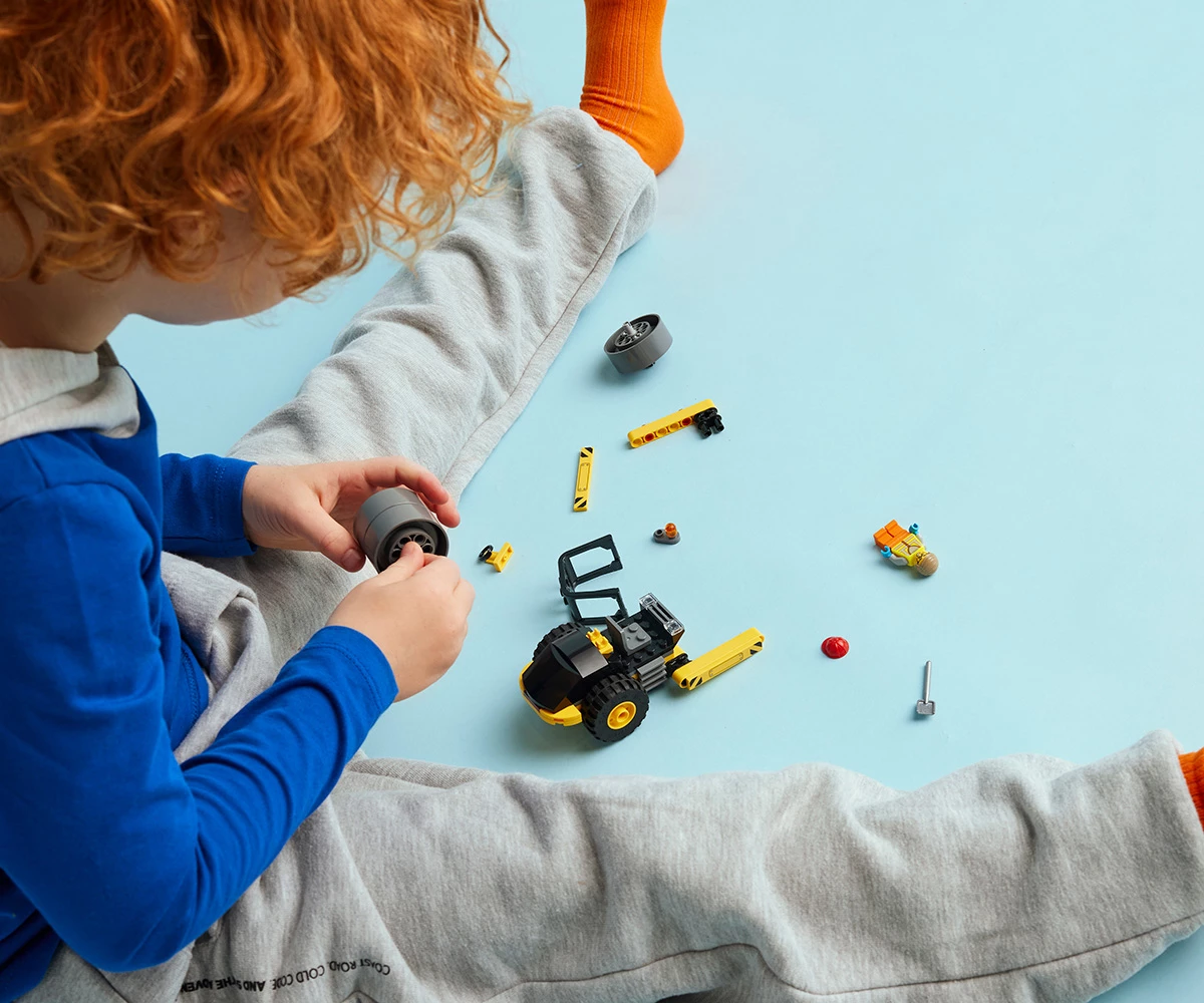 Детски комплект за игра LEGO® City Great Vehicles 60401 - Строителен валяк thumb 11 Конструктор ЛЕГО City 60401 thumb 11