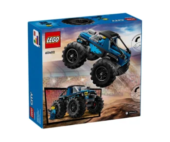 Детски комплект за игра LEGO® City Great Vehicles 60402 – Син камион чудовище