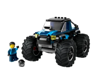 Детски комплект за игра LEGO® City Great Vehicles 60402 – Син камион чудовище