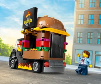 Детски комплект за игра LEGO® City Great Vehicles 60404 – Камион за хамбургери
