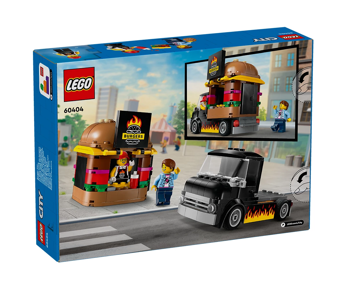 Детски комплект за игра LEGO® City Great Vehicles 60404 - Камион за хамбургери thumb 2 Конструктор ЛЕГО City 60404 thumb 2