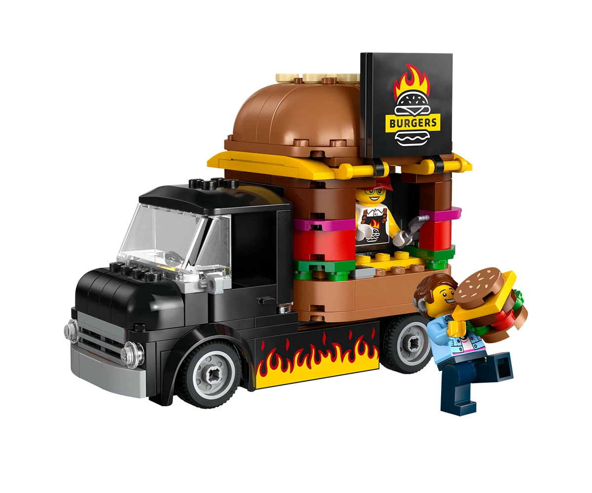 Детски комплект за игра LEGO® City Great Vehicles 60404 - Камион за хамбургери thumb 3 Конструктор ЛЕГО City 60404 thumb 3