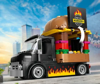 Детски комплект за игра LEGO® City Great Vehicles 60404 – Камион за хамбургери