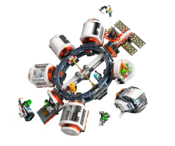 Детски комплект за игра LEGO® City Space 60433 – Модулна космическа станция