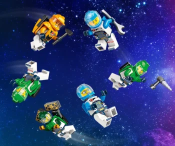 Детски комплект за игра LEGO® City Space 60433 – Модулна космическа станция