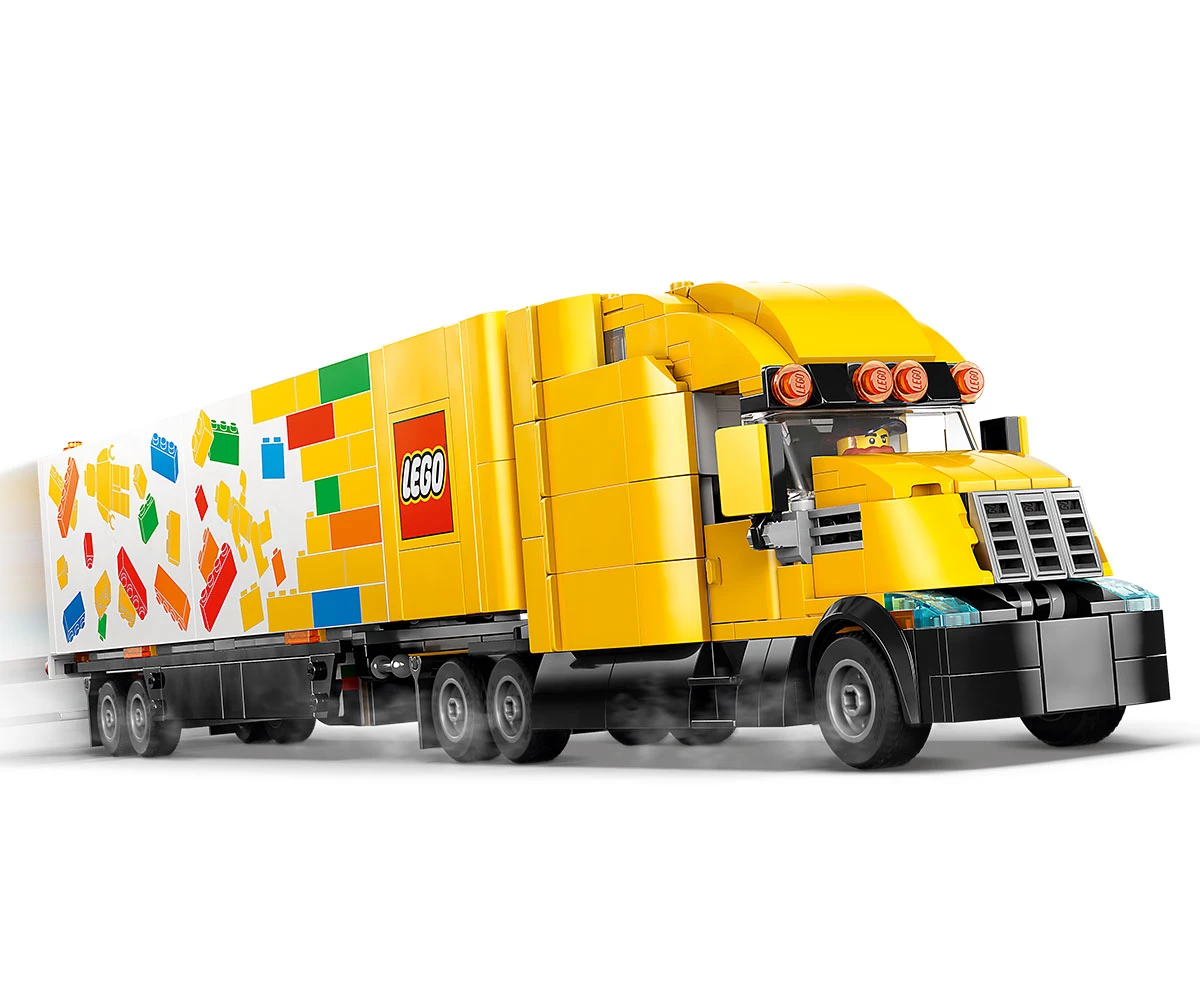 Детски комплект за игра LEGO® City 60440 - Жълт камион за доставки thumb 4 Конструктор ЛЕГО City 60440 thumb 4
