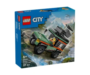 Детски комплект за игра LEGO® City 60447 – Oфроуд 4×4 планински камион