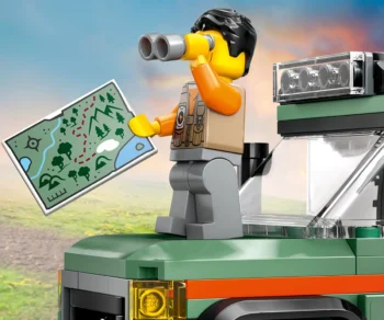 Детски комплект за игра LEGO® City 60447 – Oфроуд 4×4 планински камион