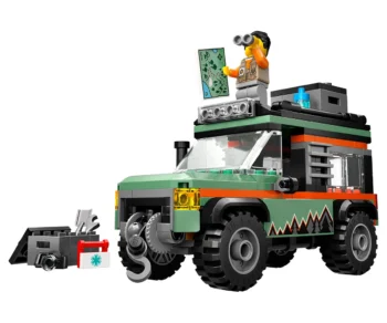 Детски комплект за игра LEGO® City 60447 – Oфроуд 4×4 планински камион