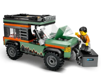 Детски комплект за игра LEGO® City 60447 – Oфроуд 4×4 планински камион