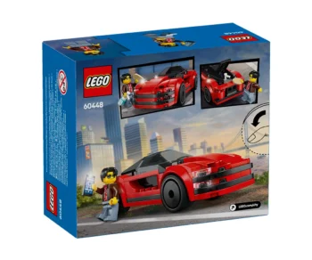 Детски комплект за игра LEGO® City 60448 – Червена спортна кола