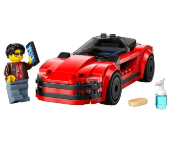 Детски комплект за игра LEGO® City 60448 – Червена спортна кола