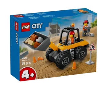 Детски комплект за игра LEGO® City 60450 – Жълт колесен товарач