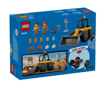 Детски комплект за игра LEGO® City 60450 – Жълт колесен товарач