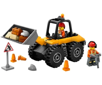 Детски комплект за игра LEGO® City 60450 – Жълт колесен товарач