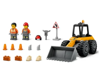 Детски комплект за игра LEGO® City 60450 – Жълт колесен товарач