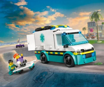 Детски комплект за игра LEGO® City 60451 – Линейка за спешна помощ