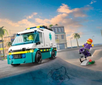 Детски комплект за игра LEGO® City 60451 – Линейка за спешна помощ