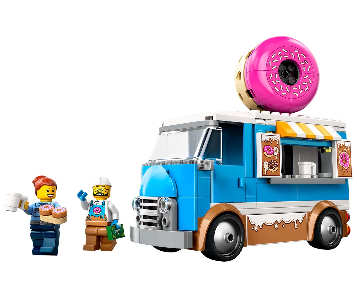 Детски комплект за игра LEGO® City 60452 - Камион за понички thumb 3 Конструктор ЛЕГО City 60452 thumb 3