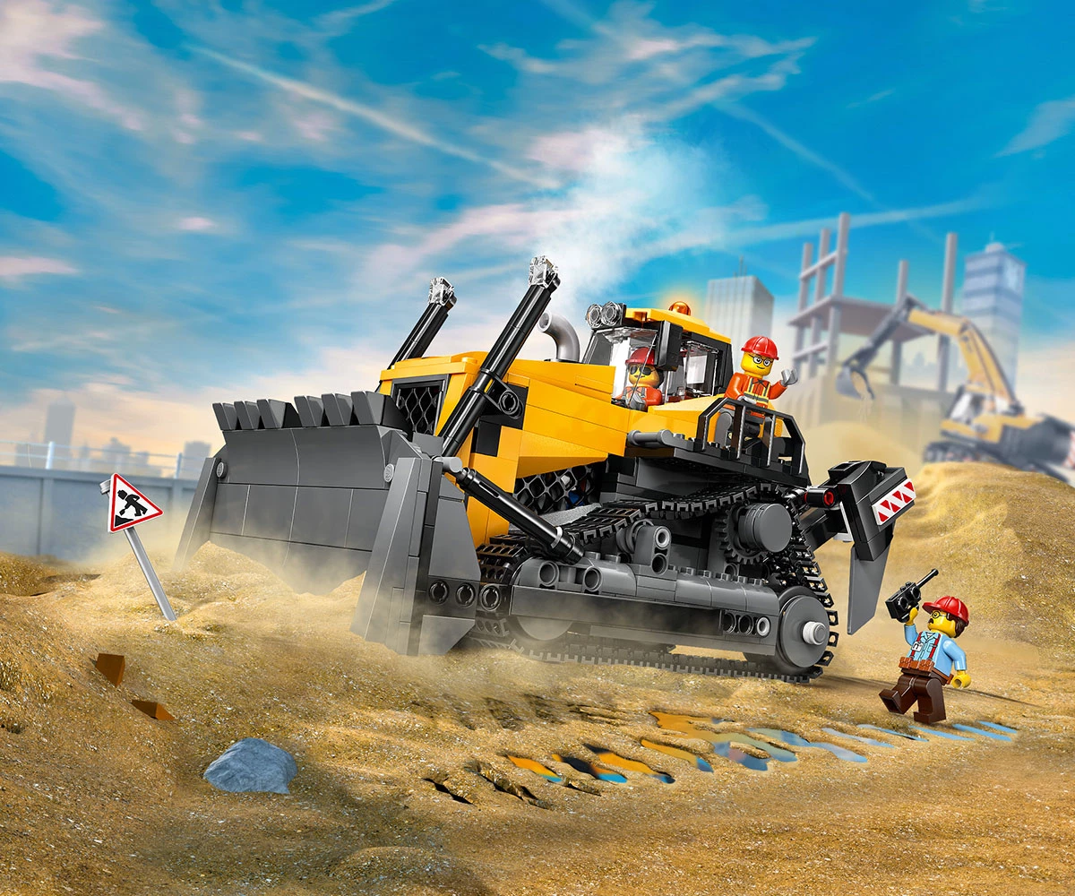 Детски комплект за игра LEGO® City 60466 - Жълт булдозер thumb 10 LEGO® City 60466 - Yellow Bulldozer thumb 10