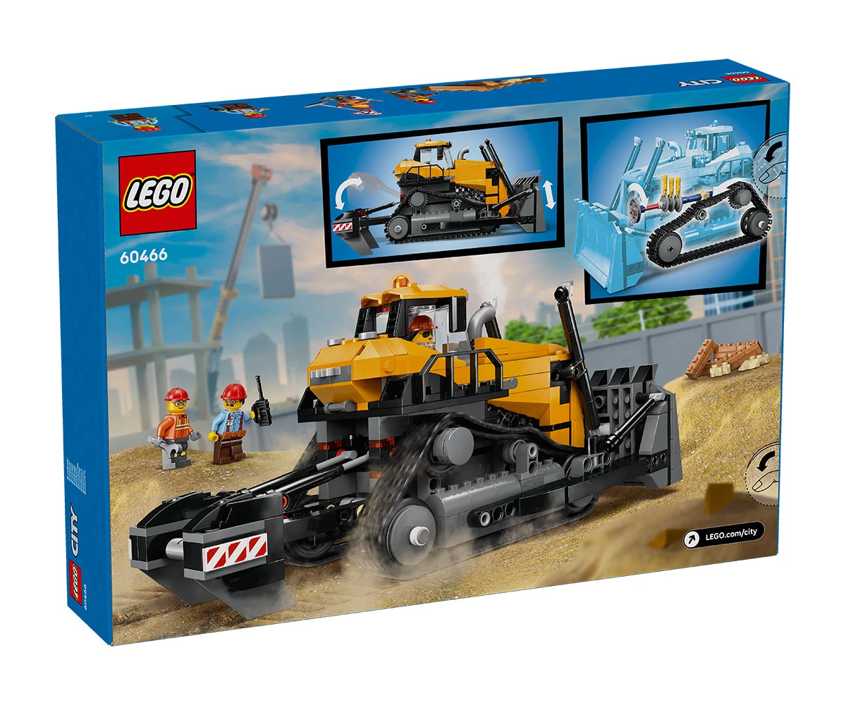 Детски комплект за игра LEGO® City 60466 - Жълт булдозер thumb 2 LEGO® City 60466 - Yellow Bulldozer thumb 2