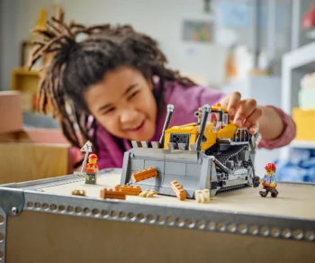 Детски комплект за игра LEGO® City 60466 – Жълт булдозер