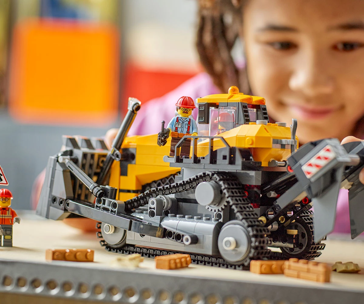 Детски комплект за игра LEGO® City 60466 - Жълт булдозер thumb 6 LEGO® City 60466 - Yellow Bulldozer thumb 6