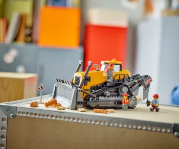 Детски комплект за игра LEGO® City 60466 – Жълт булдозер